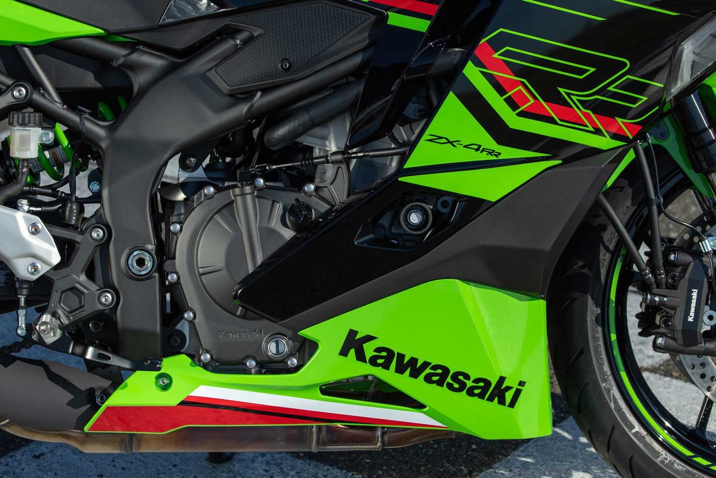 There is virtually nothing in this displacement category that compares to the Ninja ZX-4RR.