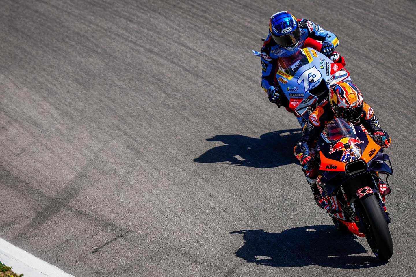 Jack Miller pushed all weekend finishing sixth in Sunday’s GP.