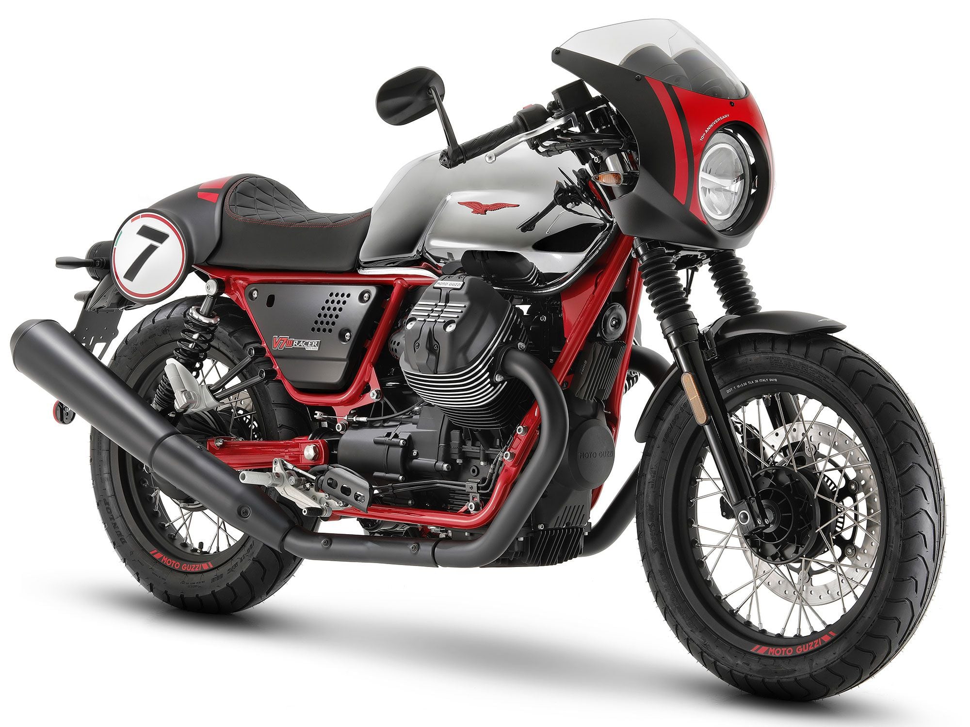 The 2019 Moto Guzzi V7 III Racer.