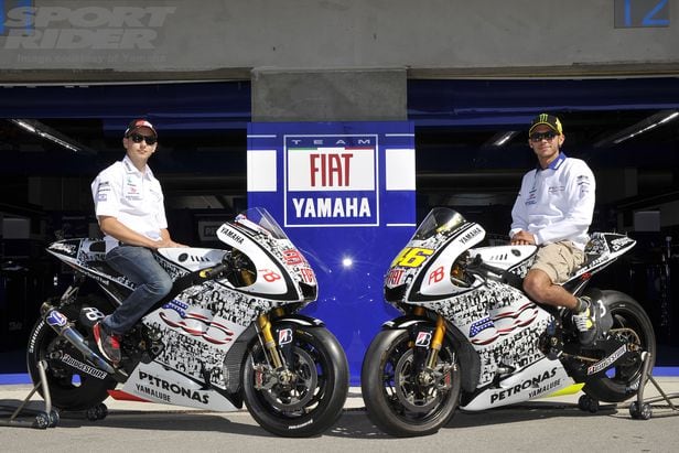 Fiat Yamaha Team Unveils Laguna Seca USGP Livery | Cycle World Fiat Yamaha Team Unveils Laguna Seca USGP Livery | Cycle World