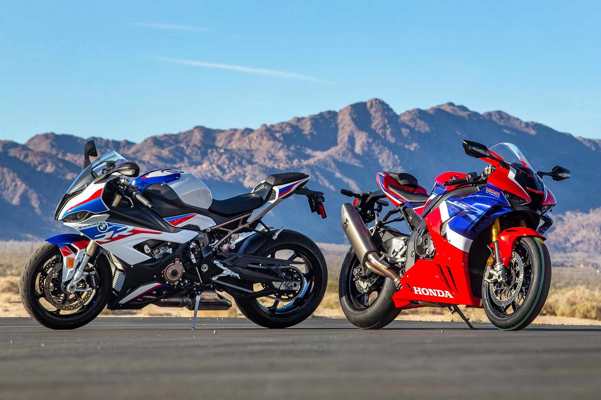 What would Michael Dunlop think of these two production superbikes—and of a racetrack in the middle of the desert? We’d soon find out.