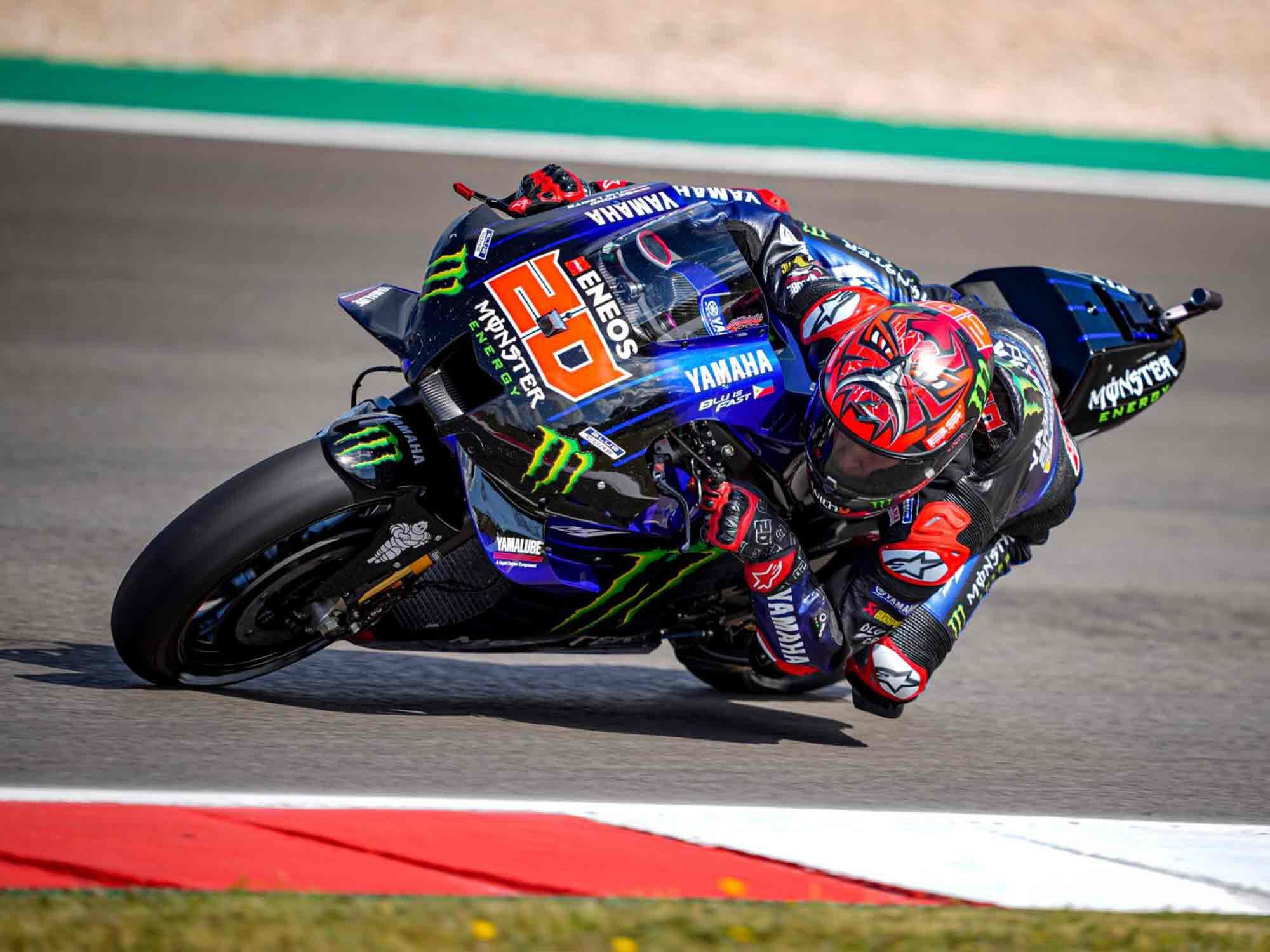 Quartararo managed to increase his pace in the second half of the race and pull away to an impressive win.