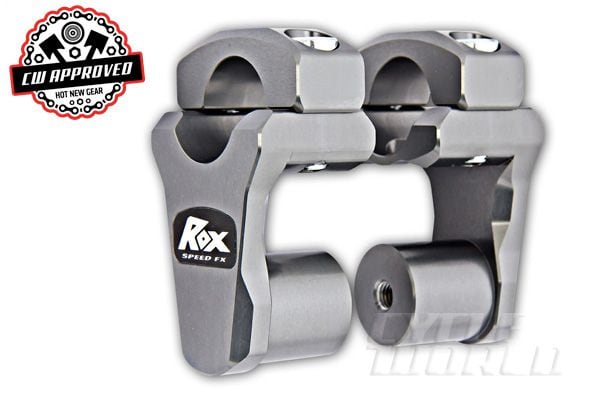 Rox Speed FX Pivoting Handlebar Risers- New Ideas | Cycle World