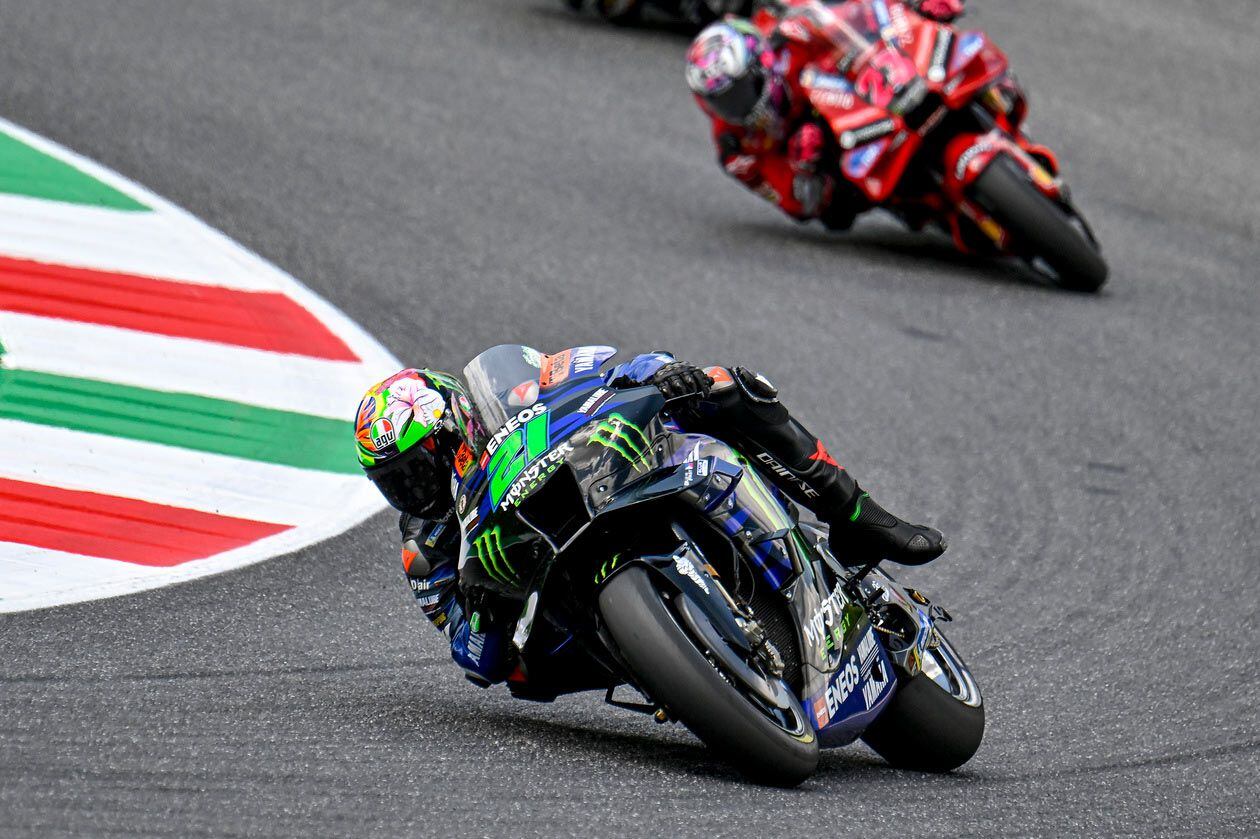 Fabio Quartararo finished in 11th place on Sunday.