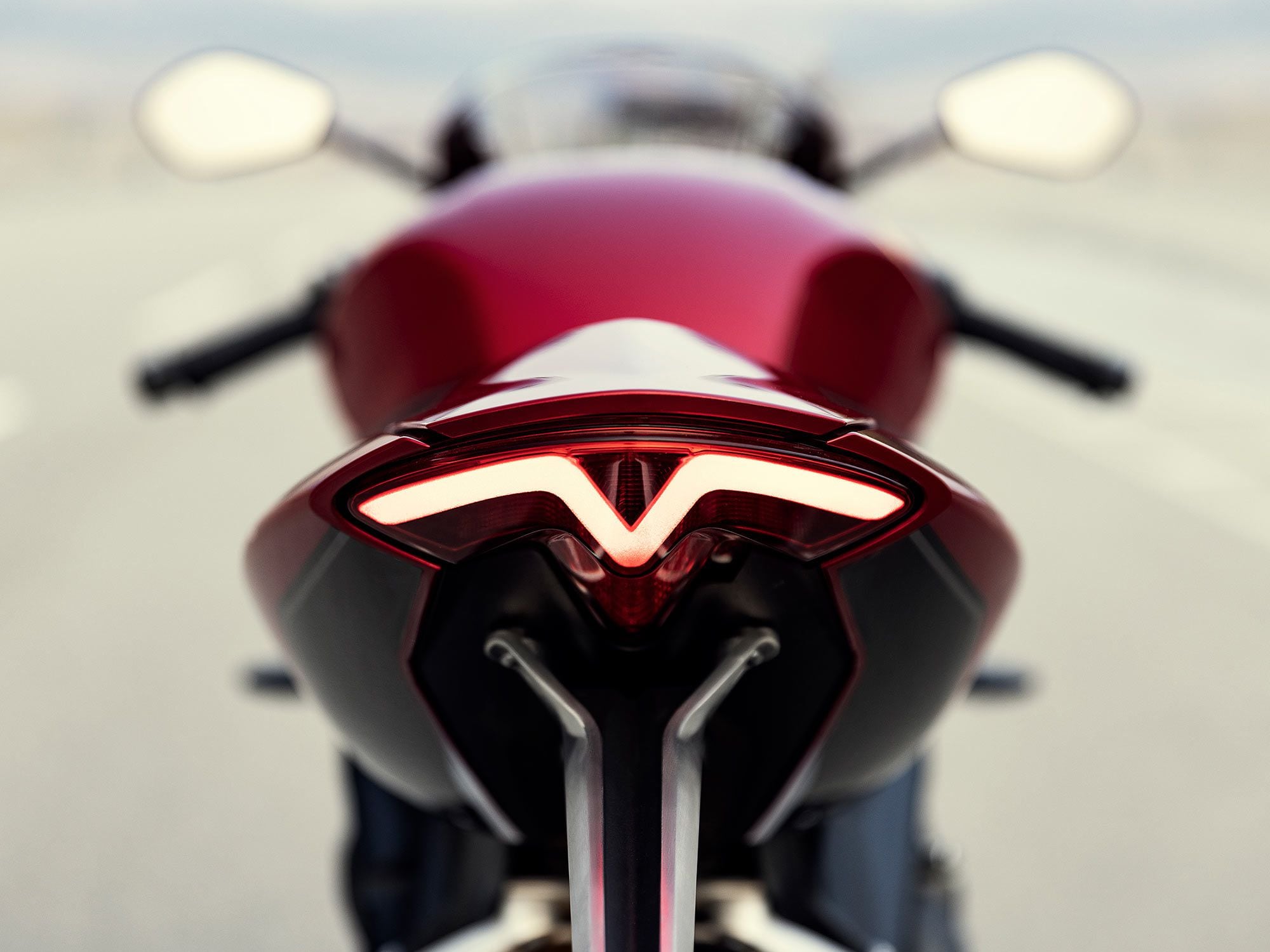It’s hard to argue with the lines of the Speed Triple RR. You’ll enjoy looking at the bike just as much as you enjoy riding it.