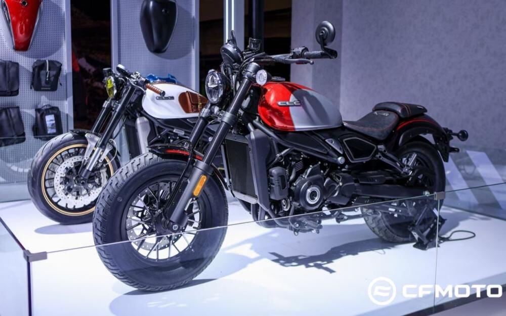 CFMoto’s 450CL-C didn’t steal the limelight at the Beijing Motor Show, but it was quietly displayed promising a future release.