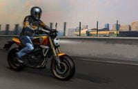 Harley Davidson X 350 sketch