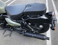 The Shotgun’s 31.3-inch-tall rear seat can be removed with the twist of a key. The subframe underneath can also be swapped out by removing four bolts.