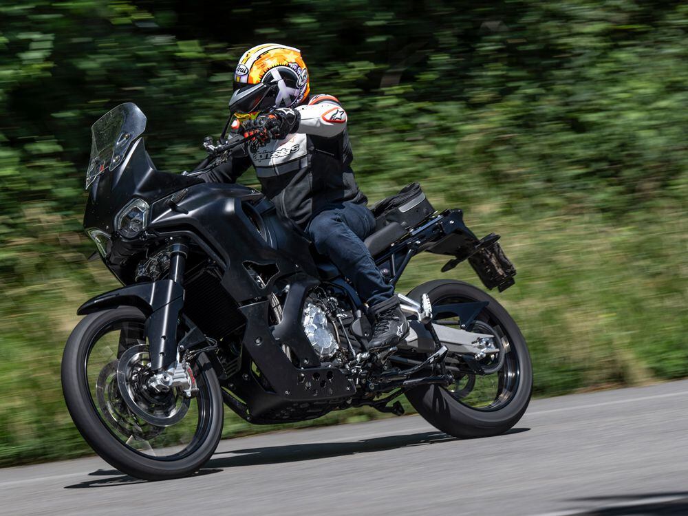 The Lucky Explorer 9.5 brings MV sportiness to the dirt while providing composed street handling.