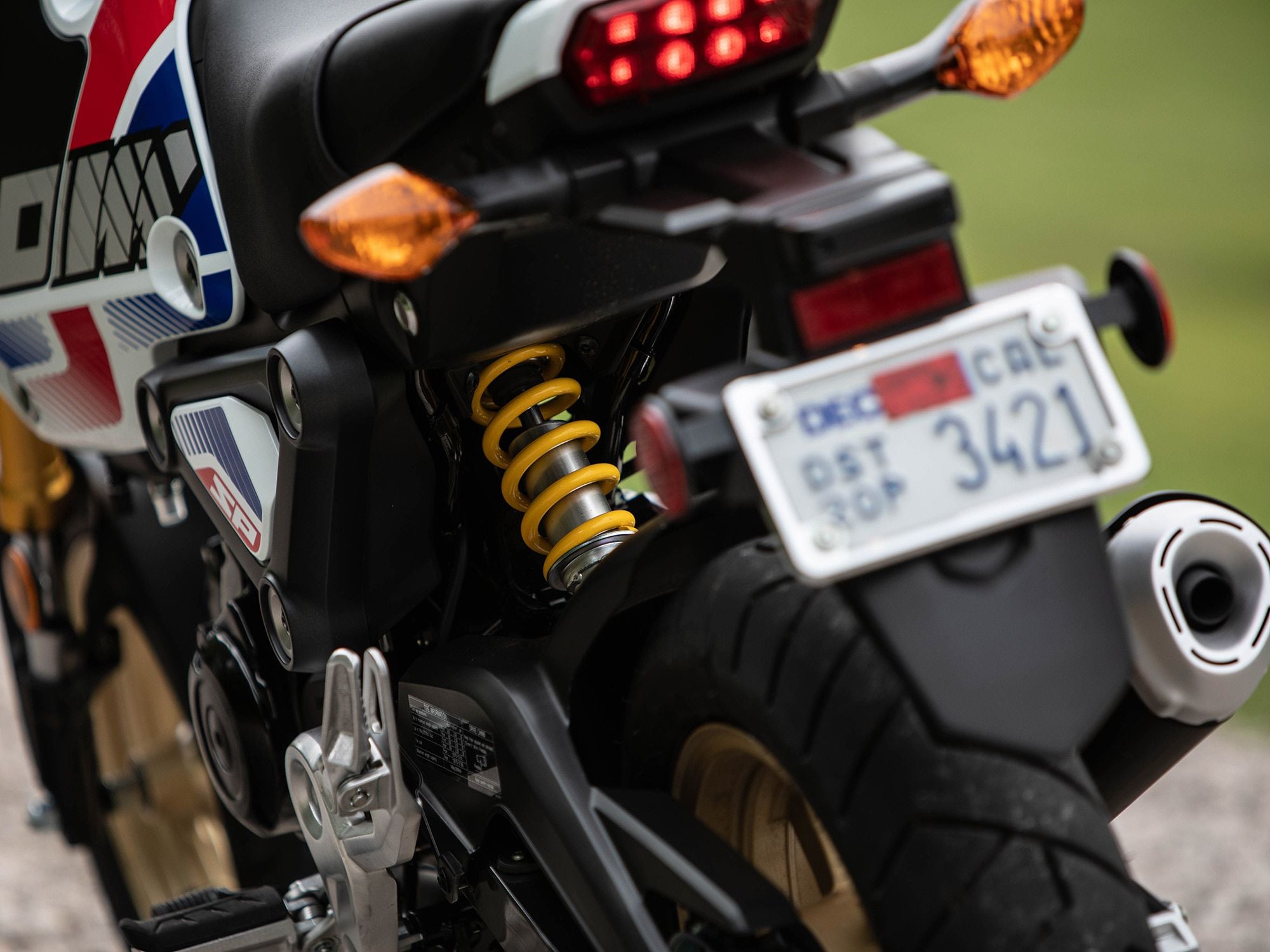 Nothing about the Grom is cutting edge, and that’s fine by us.