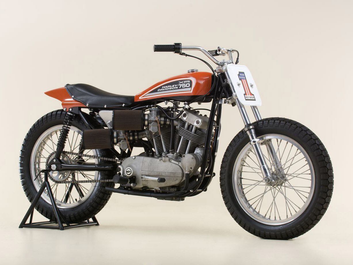 Harley-Davidson’s race-only XR75 took 36 championships between 1972 and 2015.