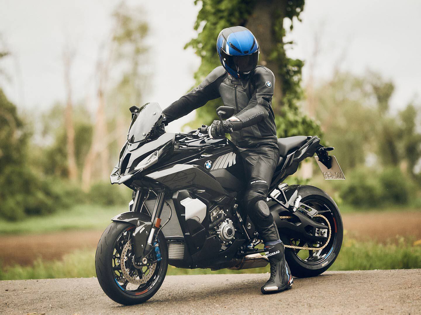 BMW has teased us with this single image of the M 1000 XR prototype.