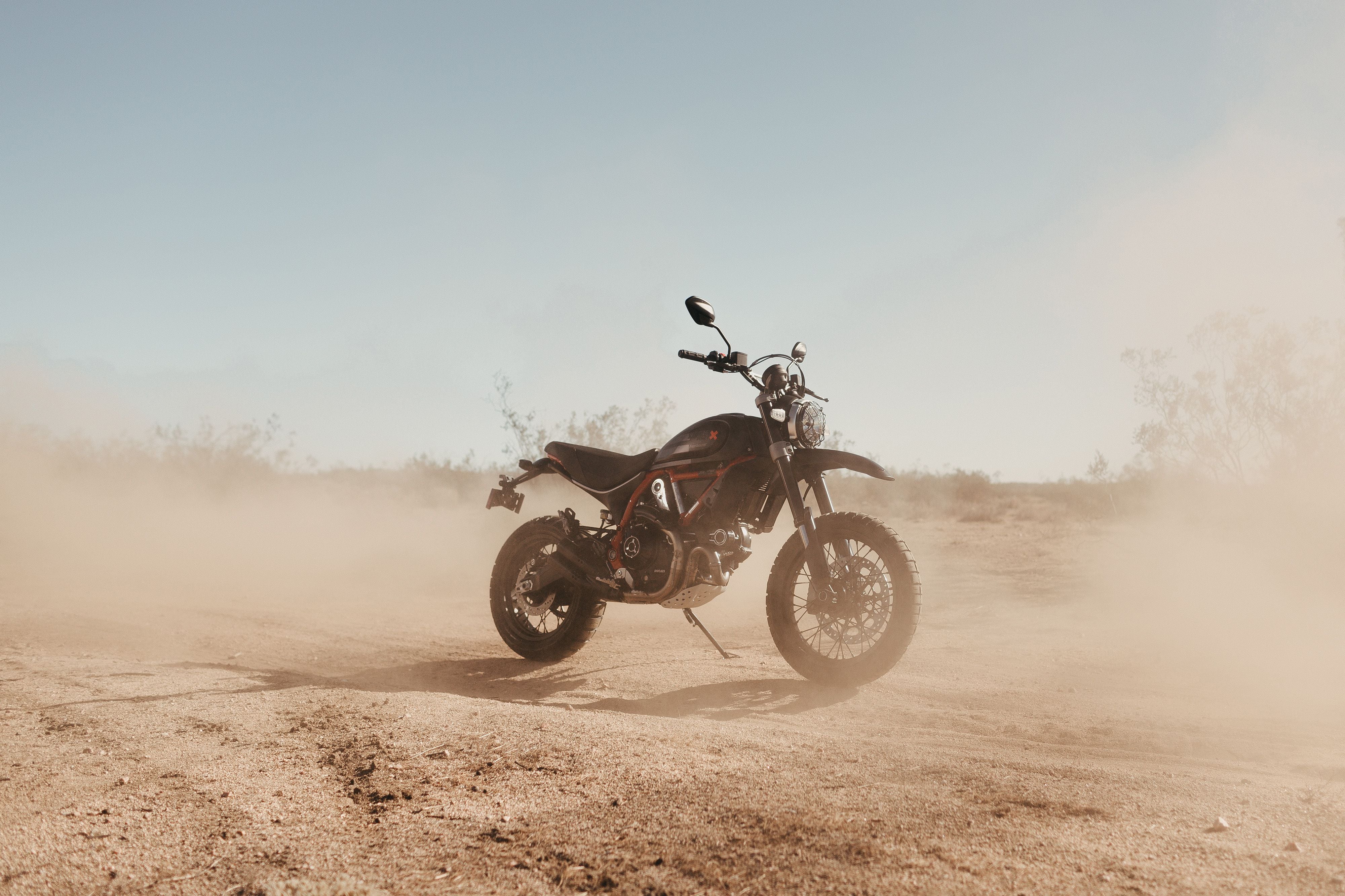 The 2021 Ducati Scrambler Desert Sled Fasthouse.