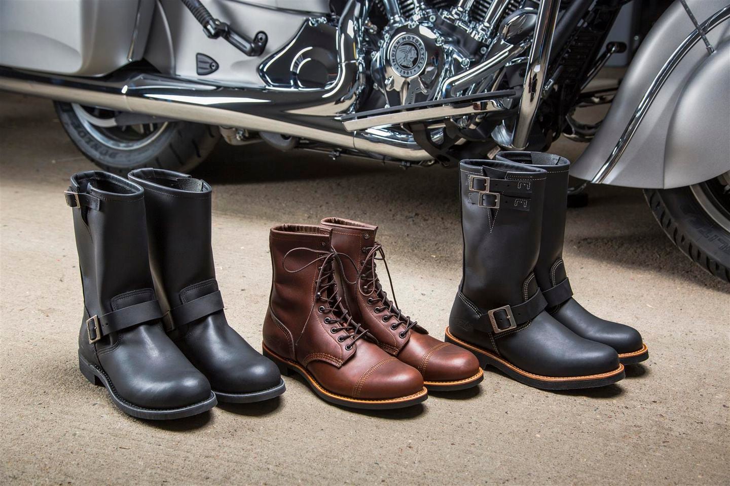 Red Wing Motorcycle Boots by Indian Cycle World