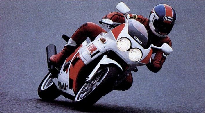 Low-profile radial tires were first seen on the Yamaha FZR400; it created a trend that continues to this day.