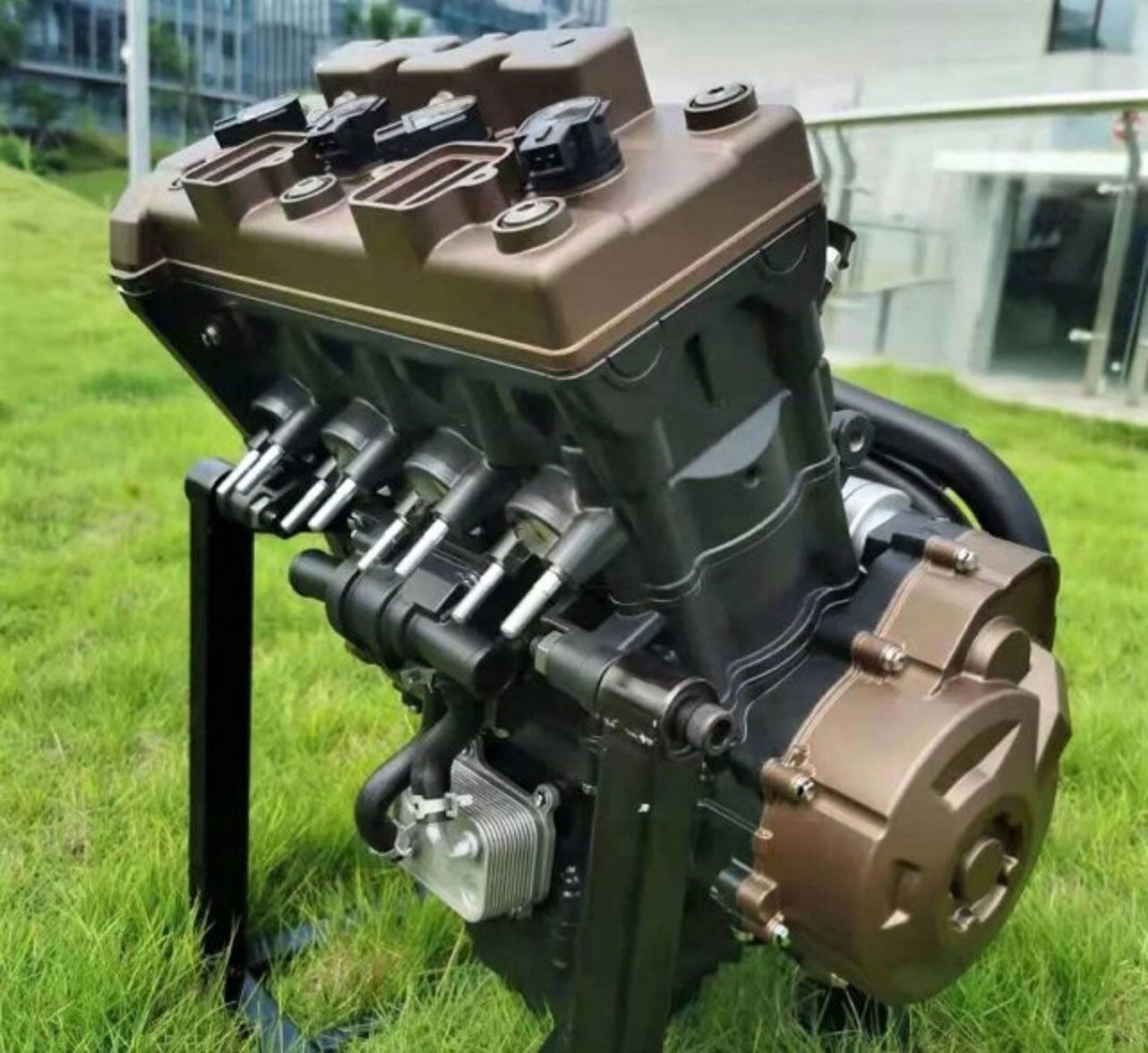 Chinese engine-builder Weisenke has also unveiled a 796cc inline-four 117 hp powerplant.
