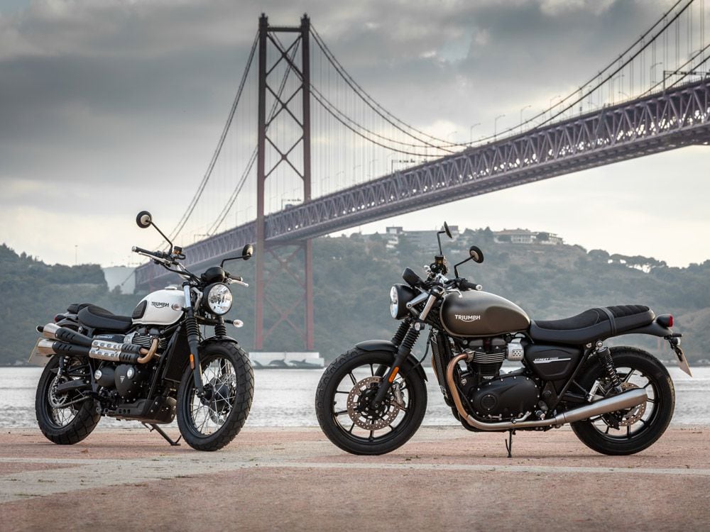 Triumph street clearance twin scrambler 2019