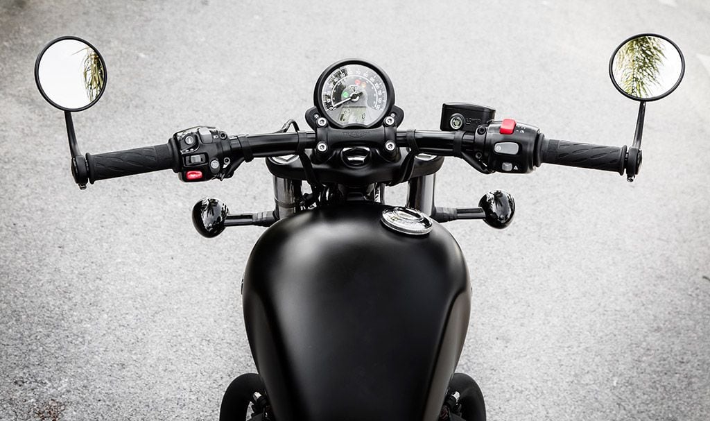 2018 Triumph Bonneville Bobber Black Motorcycle Review Cycle