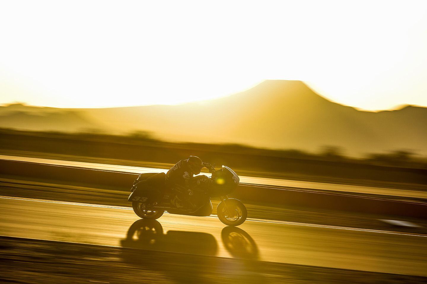 Every ray of light is used at the track. Every second counts when testing—and racing.
