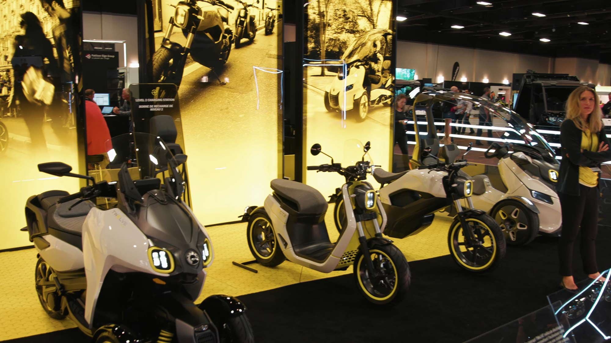 These concept models from 2019 show Can-Am’s been toying with two- and three-wheel electrics for a while now.