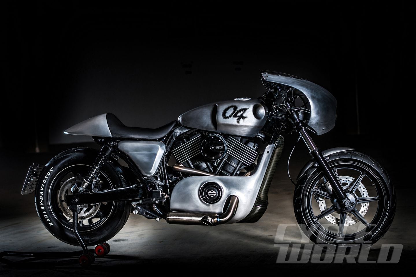 Harley Davidson Battle of the Kings H D Street 750 Custom