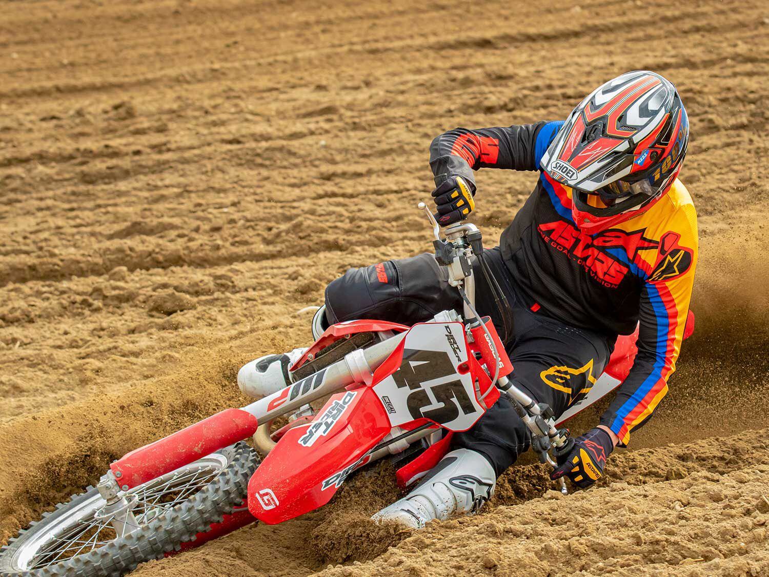 The 2021 GasGas MC 450F is the only Austrian-built 450 motocross bike you can buy that retails for under five figures. At $9,399, it costs $800 less than the KTM 450 SX-F and $900 less than the Husqvarna FC 450, and still boasts nearly all of the same proven components of its higher-priced counterparts.