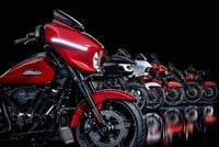 2025 Harley-Davidson Road Glide and Street Glide and trike models