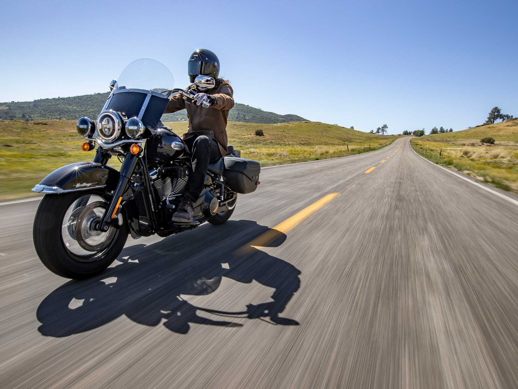 Harley’s Heritage Classic 114 wonderfully recalls The Motor Company's past while offering the performance of today’s H-D.