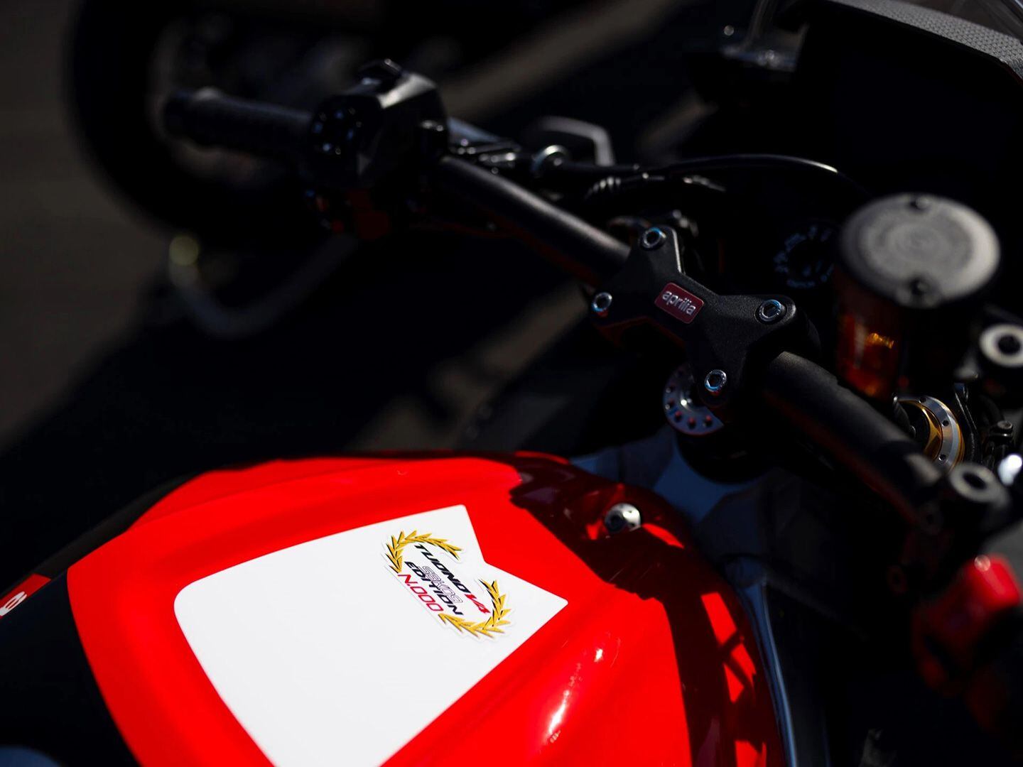 Both bikes also feature a special progressively numbered logo on the fuel tank.