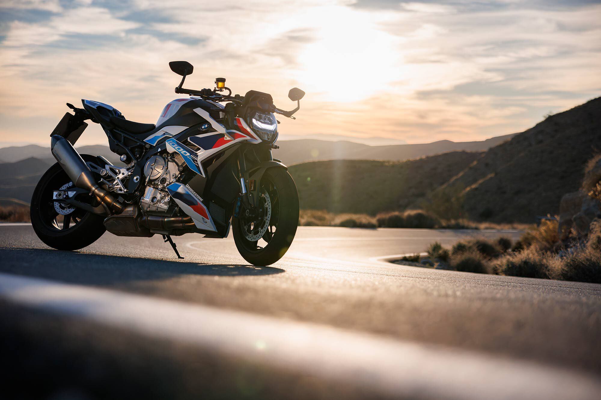 2023 BMW M 1000 R out in the wilds of Almeria, Spain.