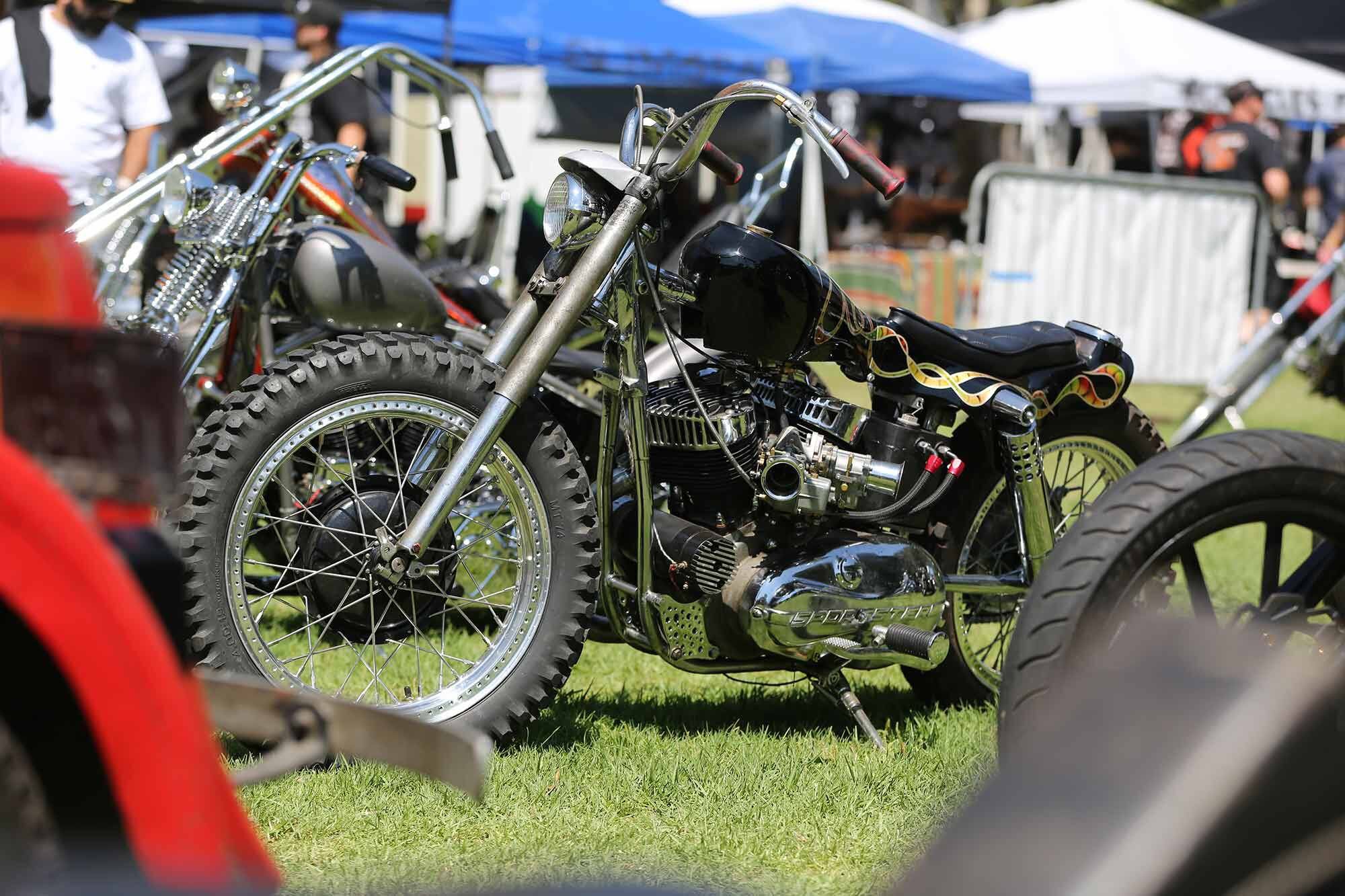 Masaya Kosaka’s incredible 1958 Sportster KHK.