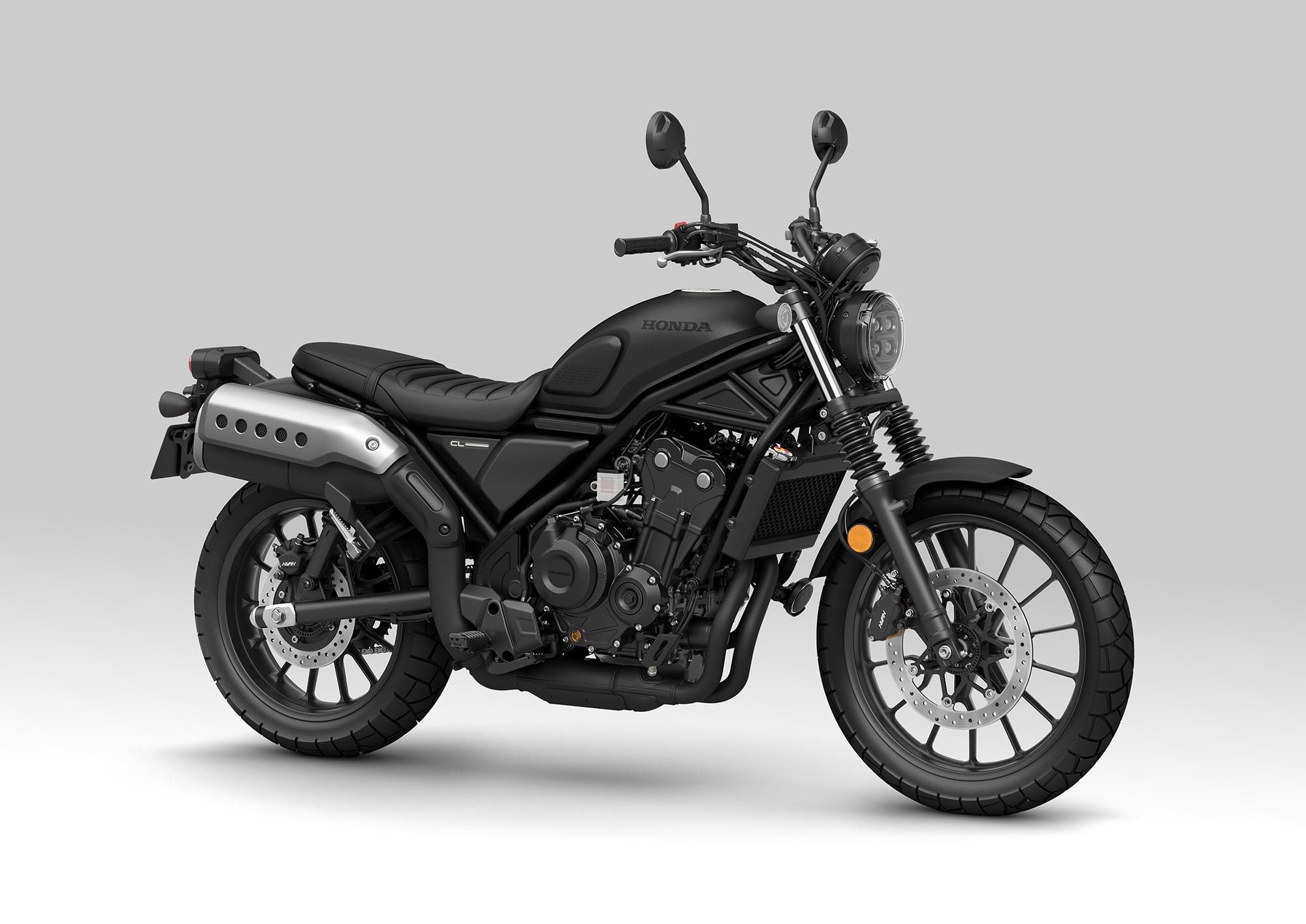 Matte black color option.