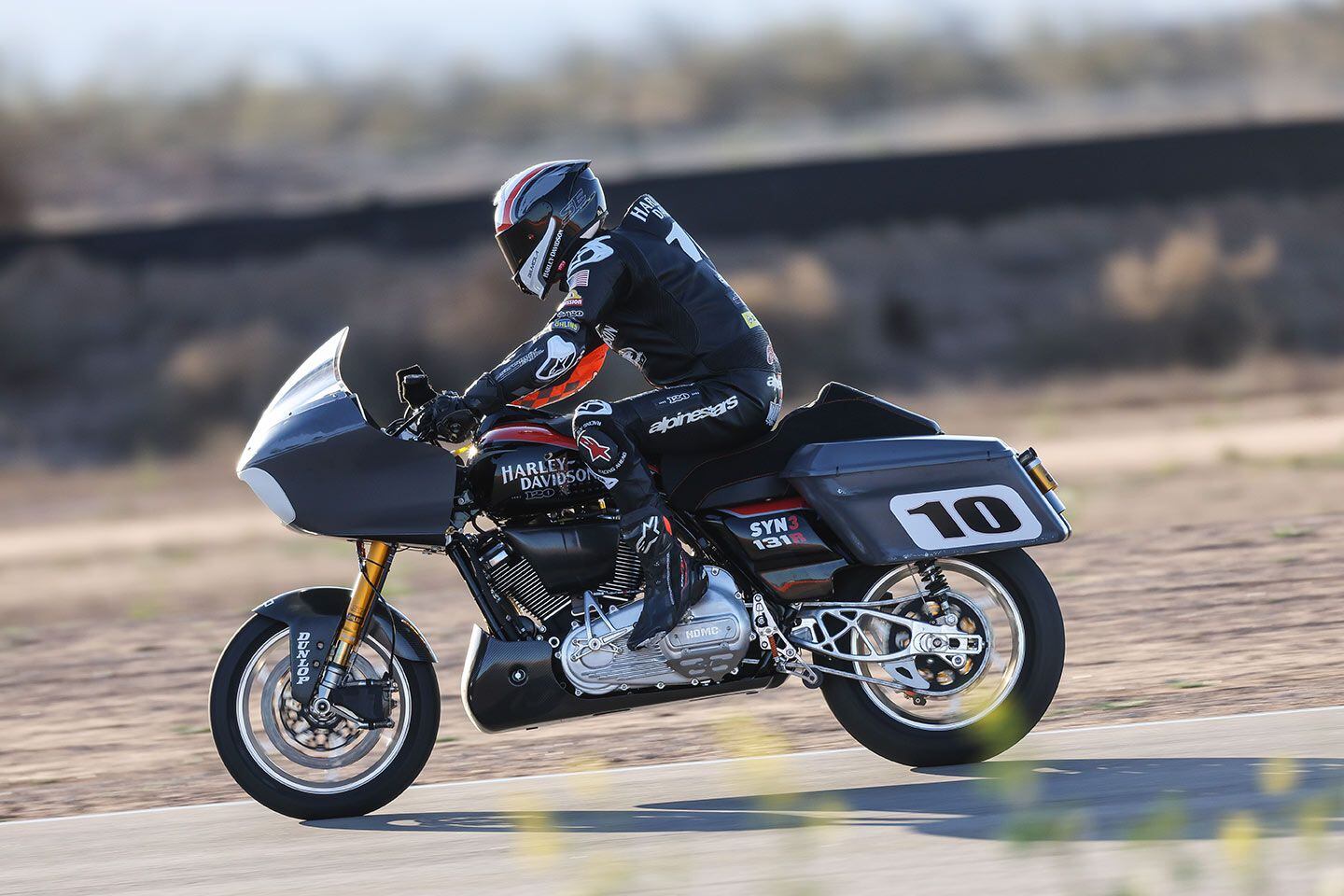 Seat height and ground clearance numbers are more adventure bike than cruiser in order to create enough clearance to allow roadrace lean angles.