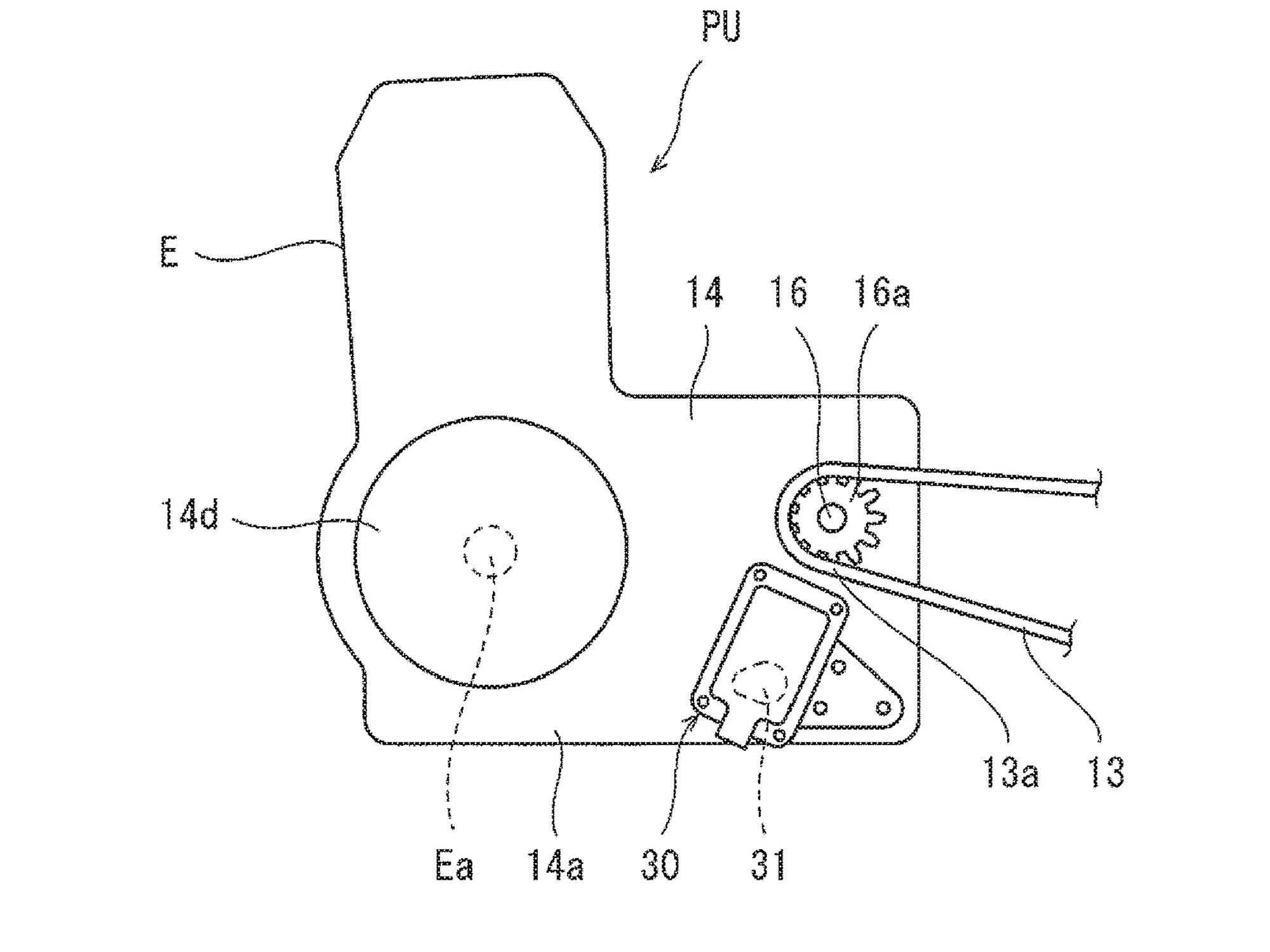 The design focuses on using a simple electronic shift mechanism that obviates the need for a physical link.