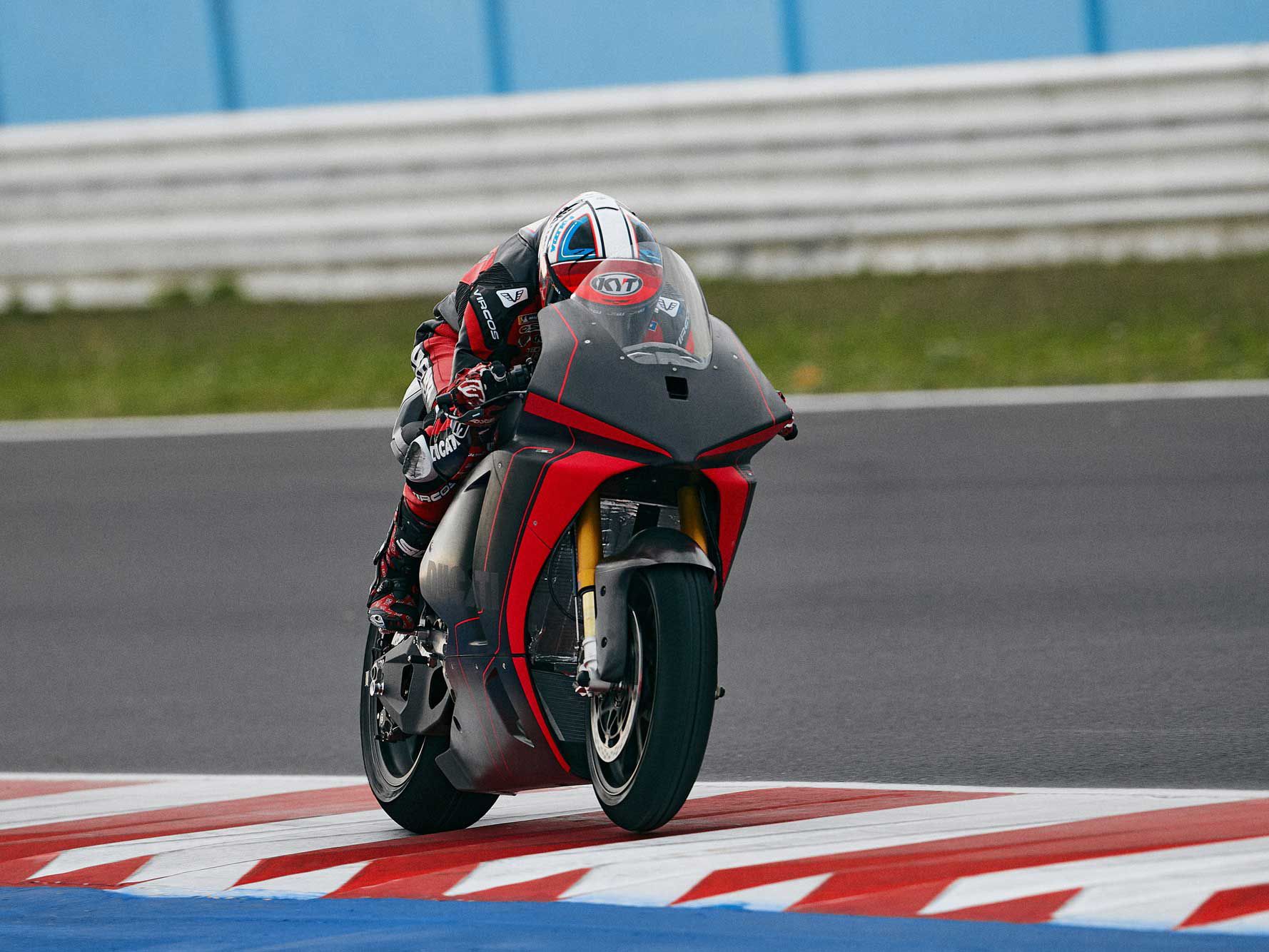 Although the prototype has clearly been in development for some time, Ducati has already hinted that it won’t likely become a production model.