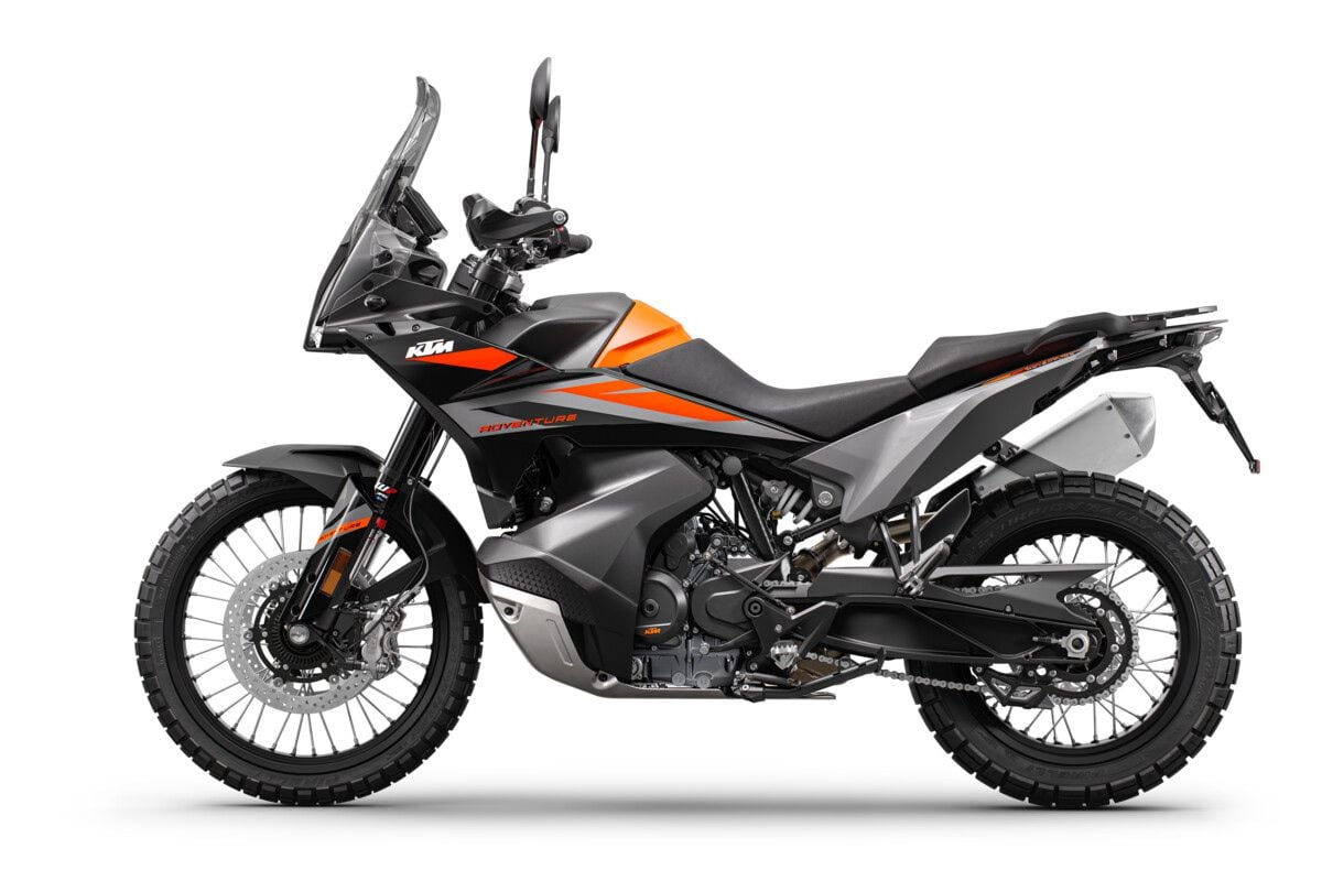 Is the 890’s party piece the engine, the low CG, the suspension, the electronic rider aids, or the reasonable price? New for 2023, rally-inspired bodywork makes it look the part.