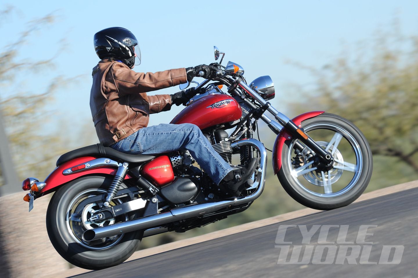 Triumph Speedmaster Cruiser Motorcycle Review- RIDING IMPRESSION