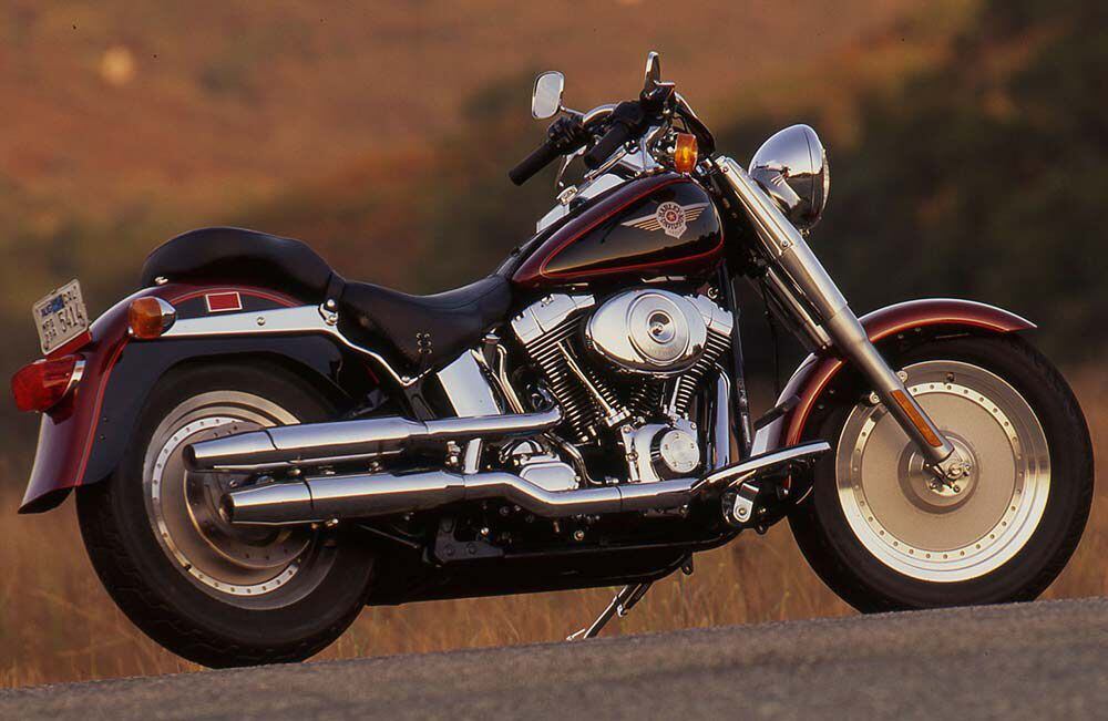 Harley fat boy sales 2000
