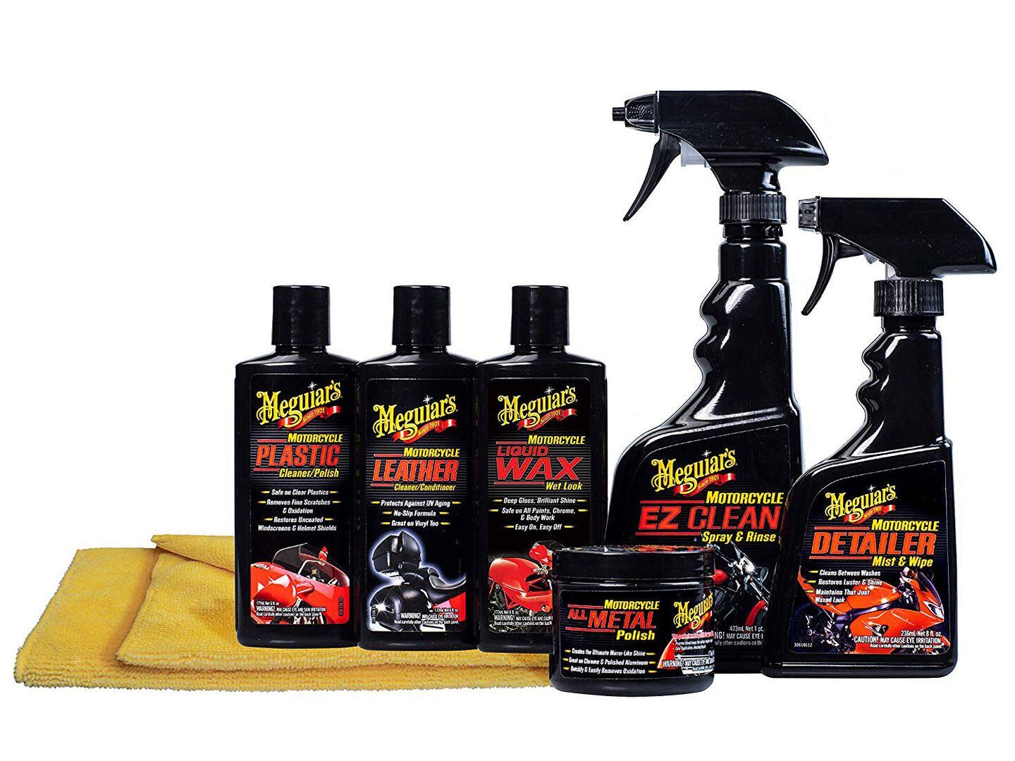 Motorbike Cleaning Brush Kit EZ Detail Professional **TRIPLE** Car