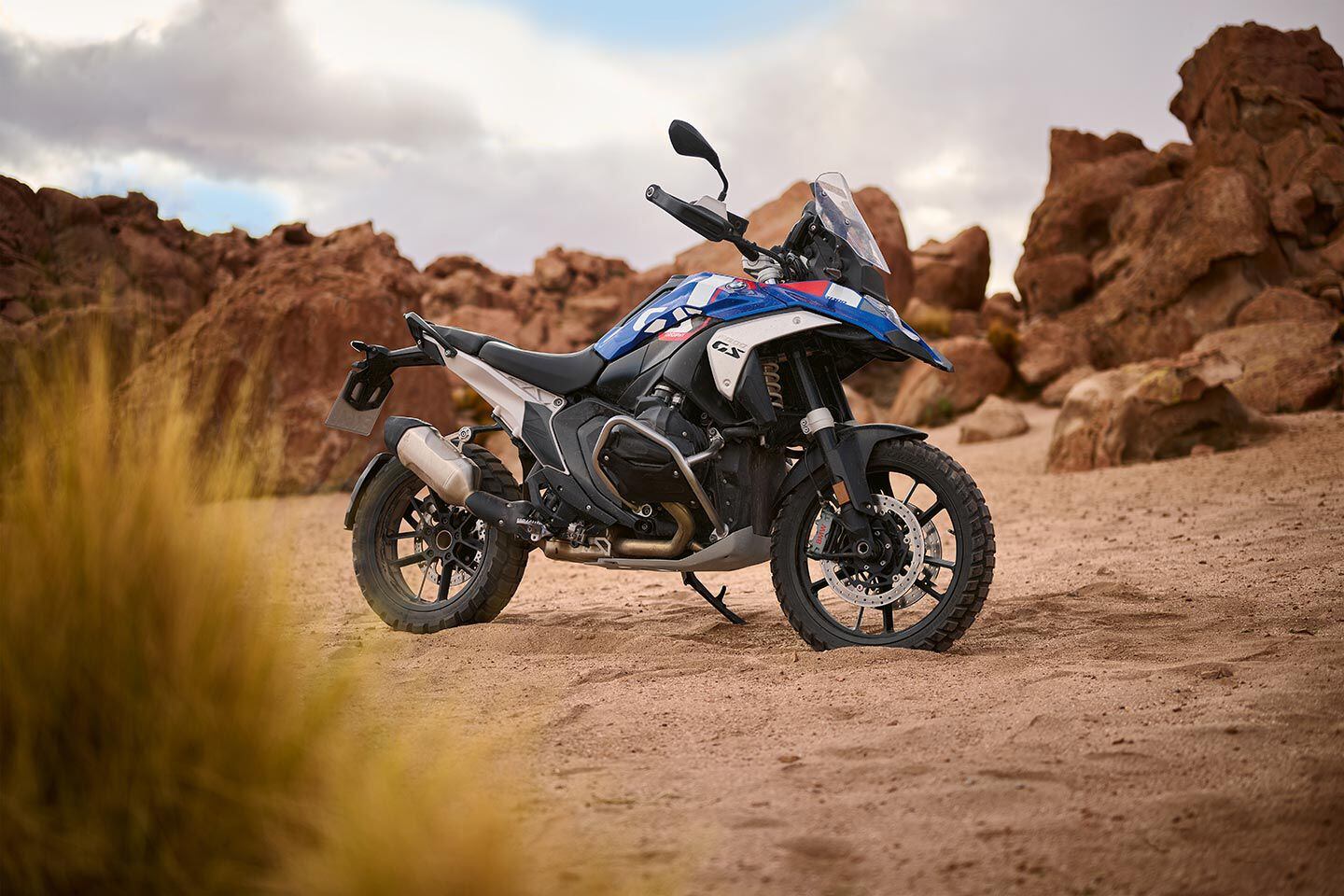 BMW’s R 1300 GS is slimmer thanks to a new engine and frame.