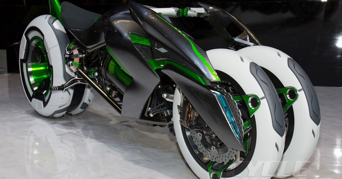 Kawasaki J Concept Three-Wheeled Motorcycle | Cycle World