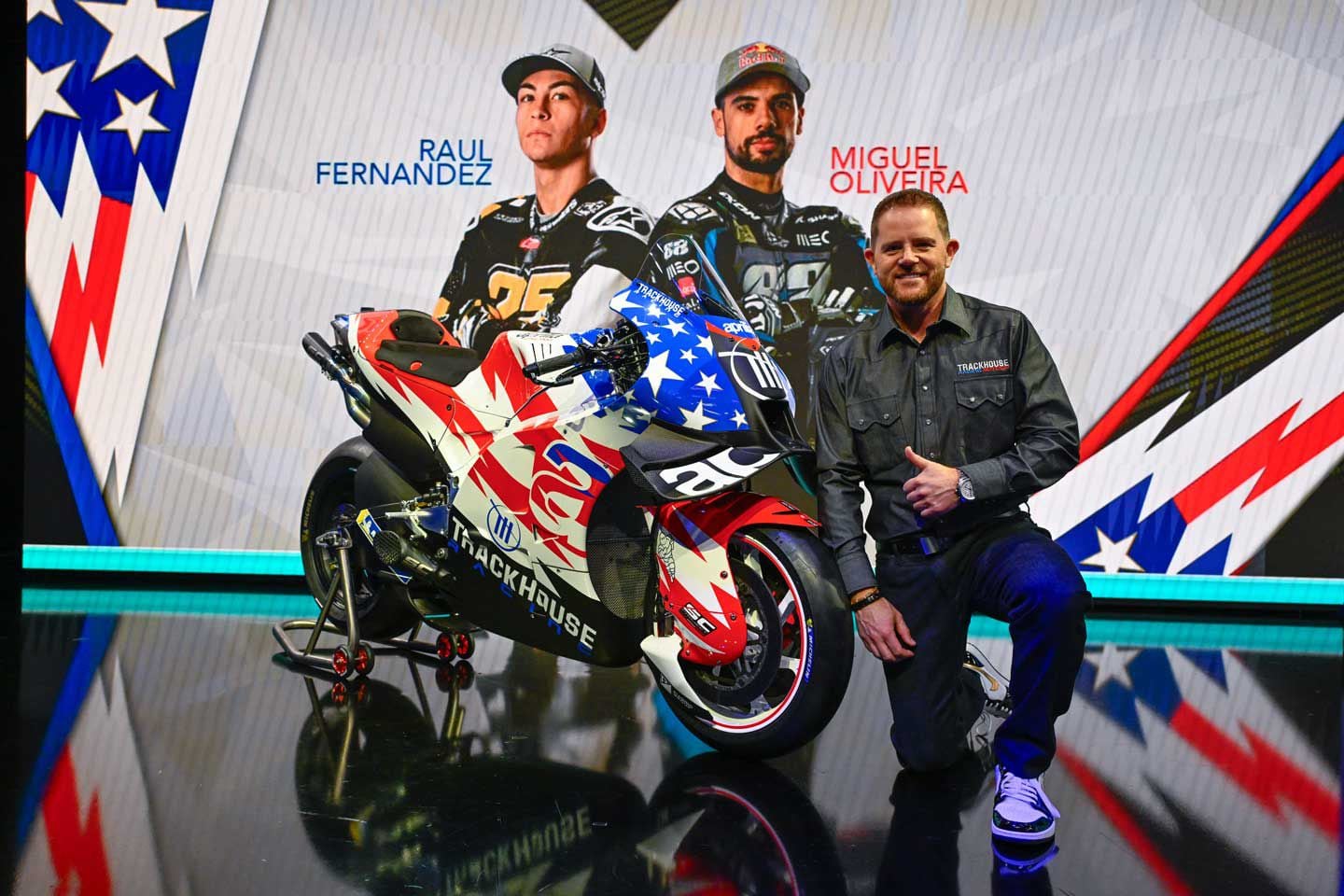 Trackhouse Racing team owner Justin Marks says he has plans to bring global brands into MotoGP.
