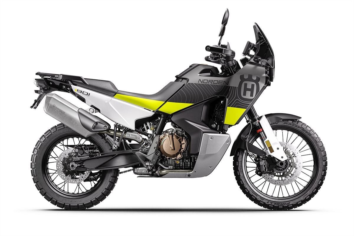 Highlights include a KTM 889cc parallel-twin engine housed in a chromoly steel trellis frame. Three ride modes and Bosch cornering ABS come standard.