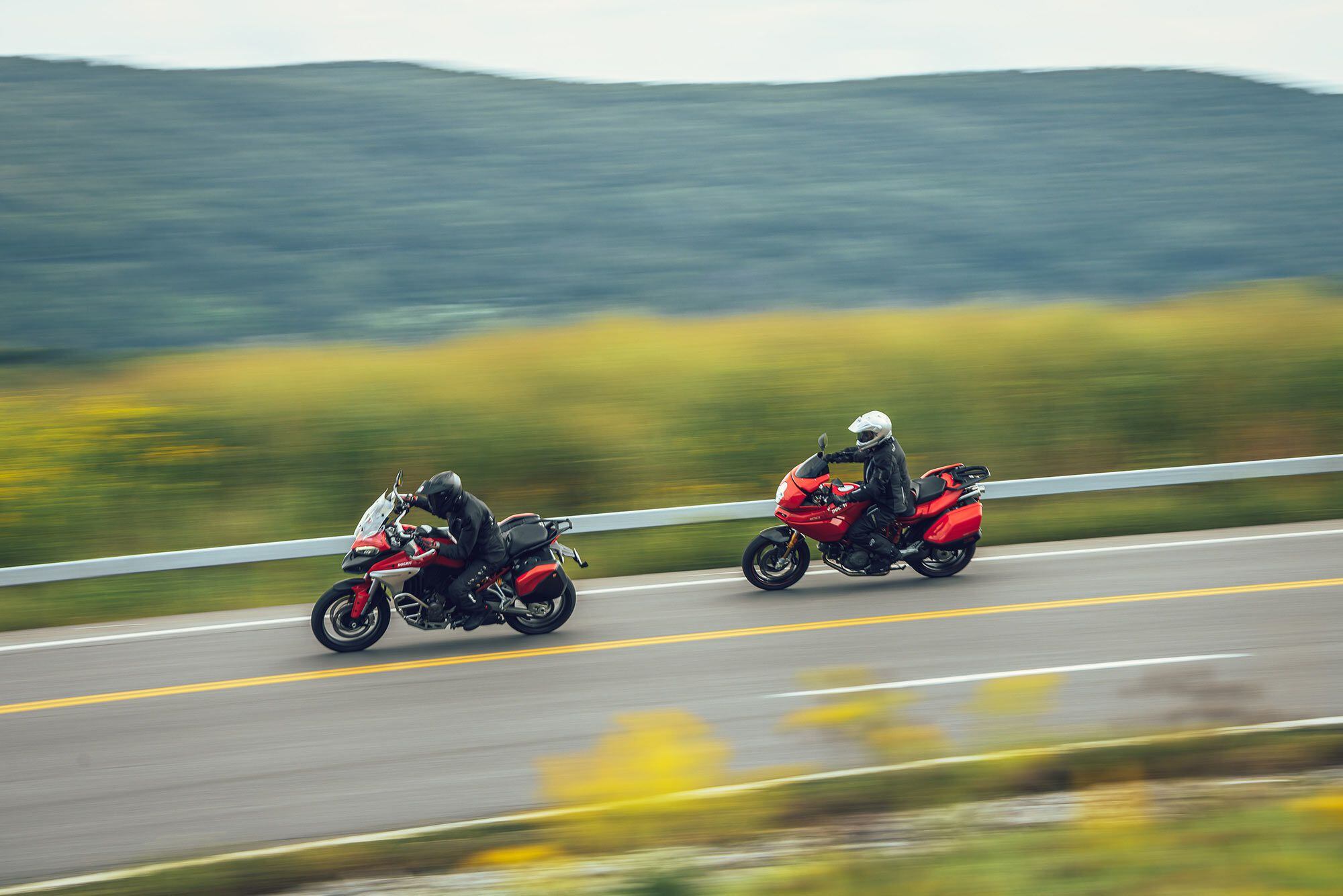 The V4′s user interface is excellent. The new thumb joystick makes it easy to navigate through the various menu options, though it may take some getting used to in order to not mistake it for the turn signal switch when initiating a turn.