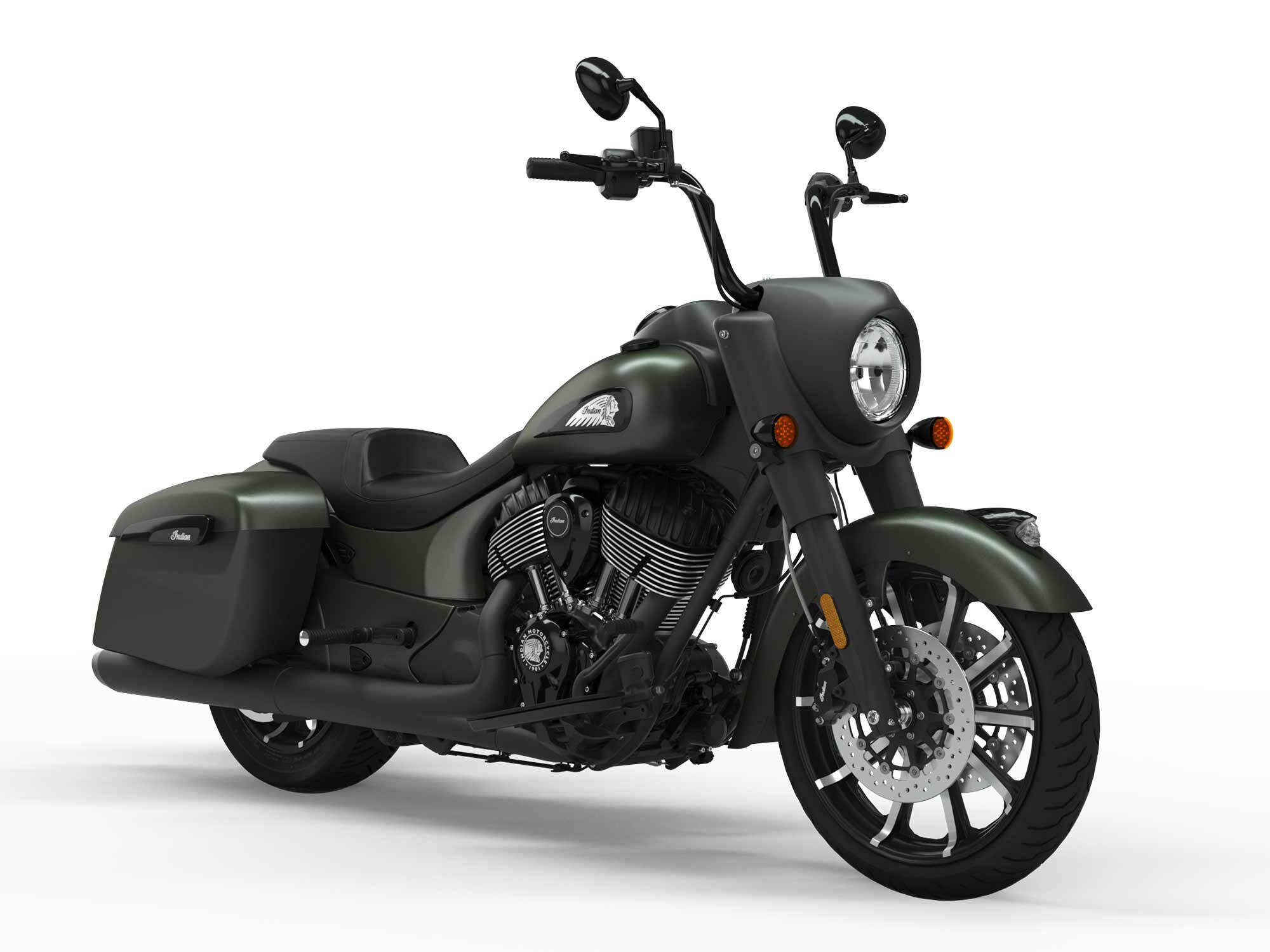 2020 Indian Springfield Dark Horse Cycle World