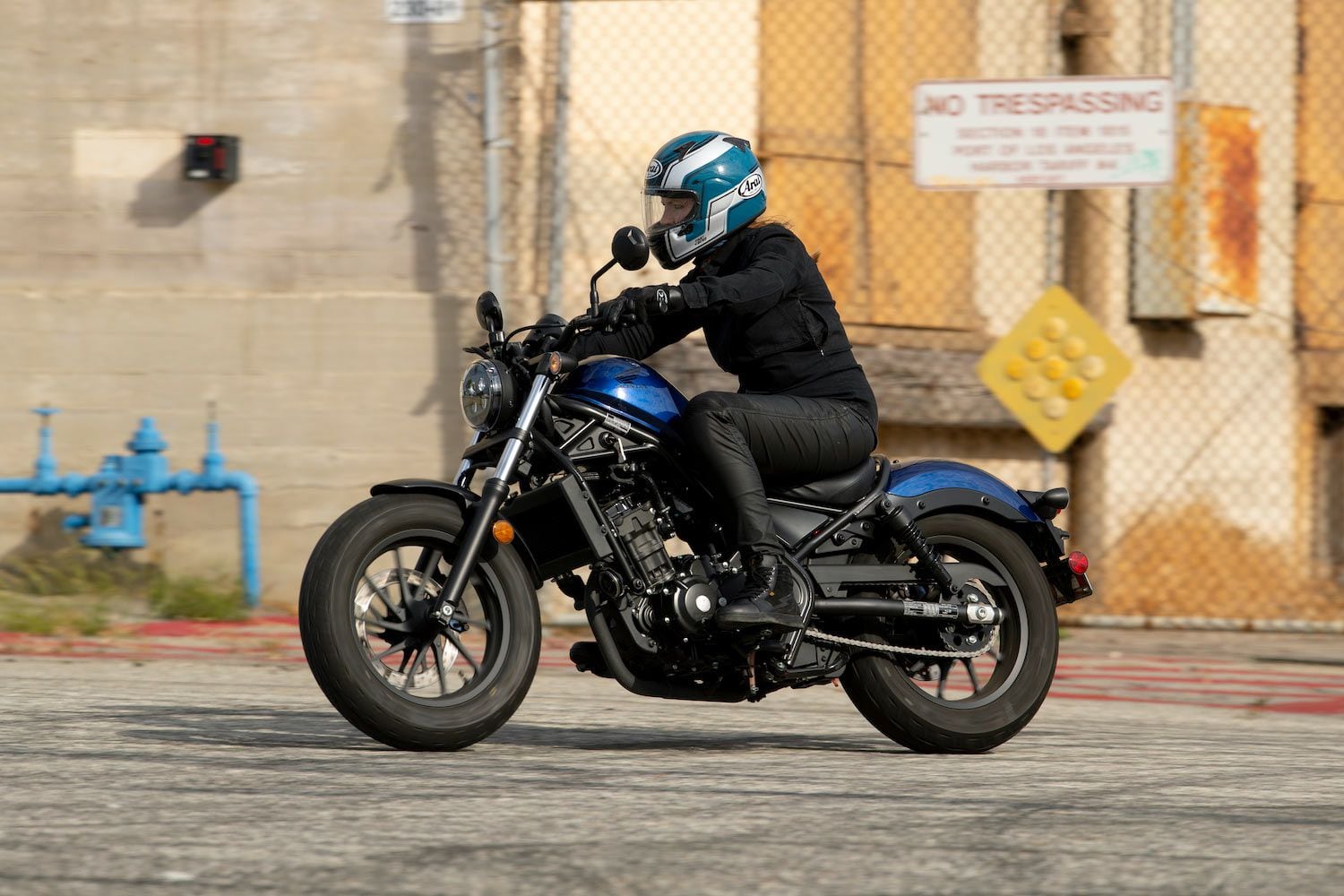 The three most common final drives are belt, shaft, or chain. The Rebel is fitted with an O-ring-sealed chain.