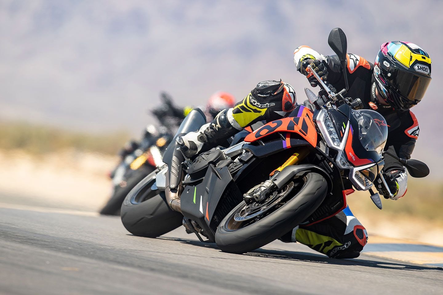Pirelli’s new Diablo Supercorsa SP - V4 provided amazing performance over two days of testing, both on the track at a 110-degree day at Chuckwalla Valley Raceway and then on the street two days later.