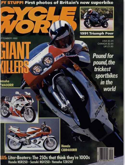 Back when we could only dream about 400cc supersport bikes coming to the US.