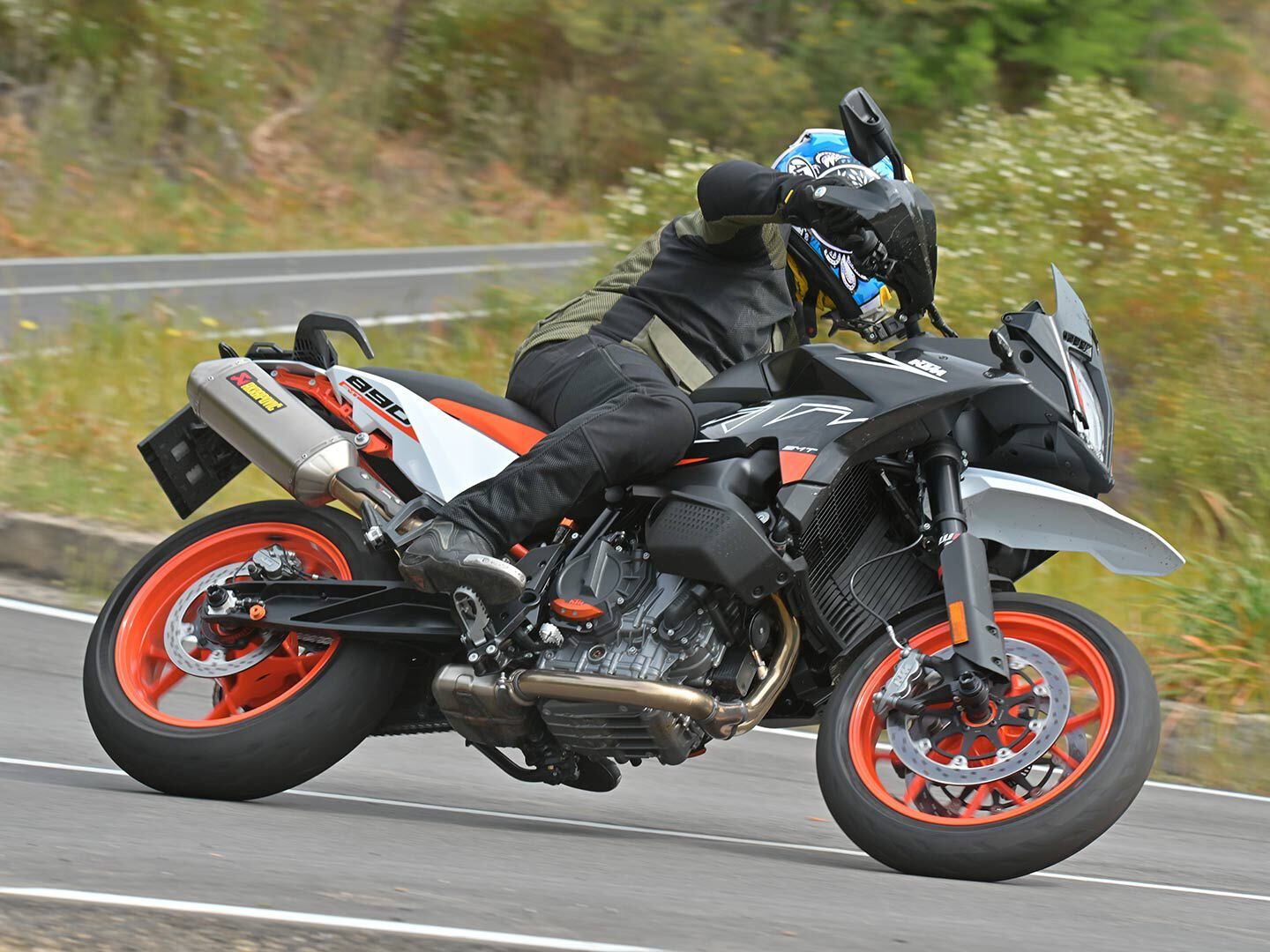 Big supermoto or sport-tourer? Yes.