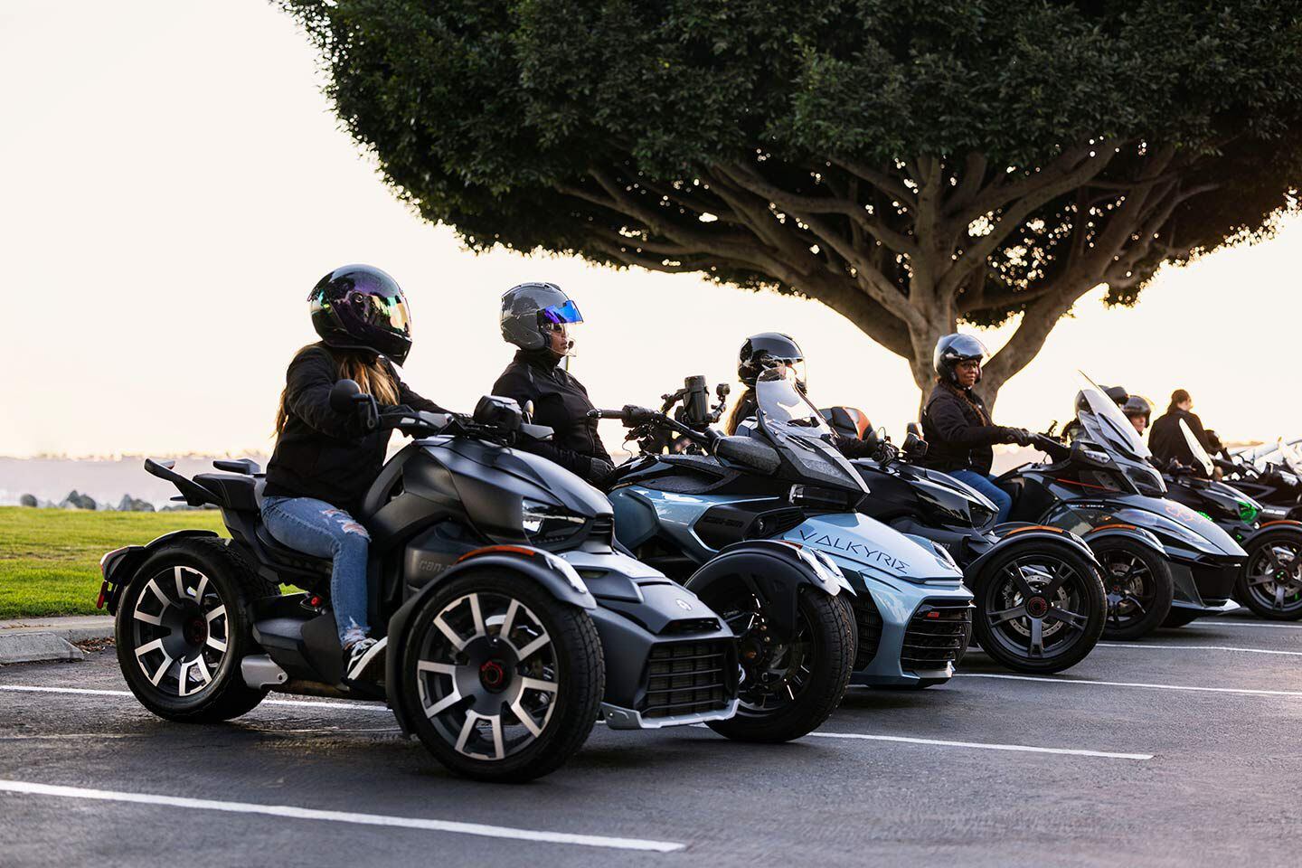 Can-Am employees, ambassadors, and dealers will be participating in the IFRD. There will be a number of organized rides taking place.